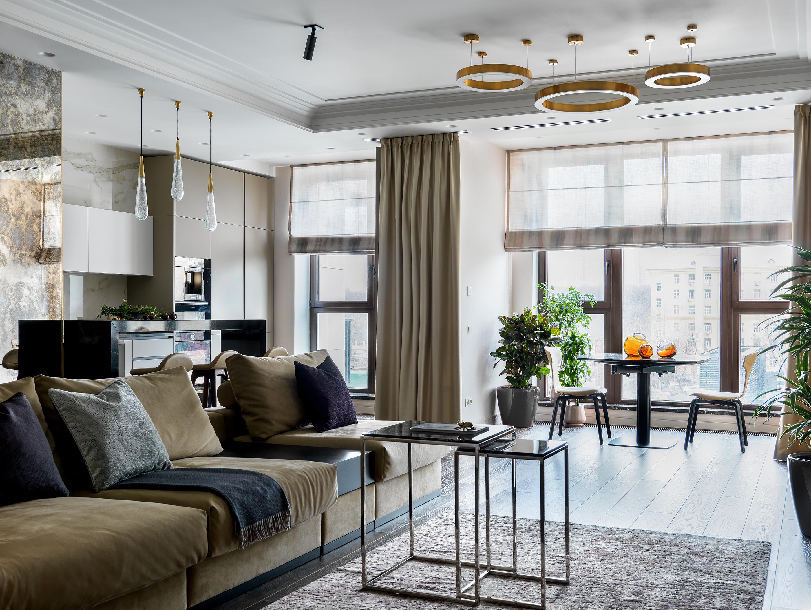 Портфолио: Интерьер в современном стиле №9169 от DOVLET HOUSE.